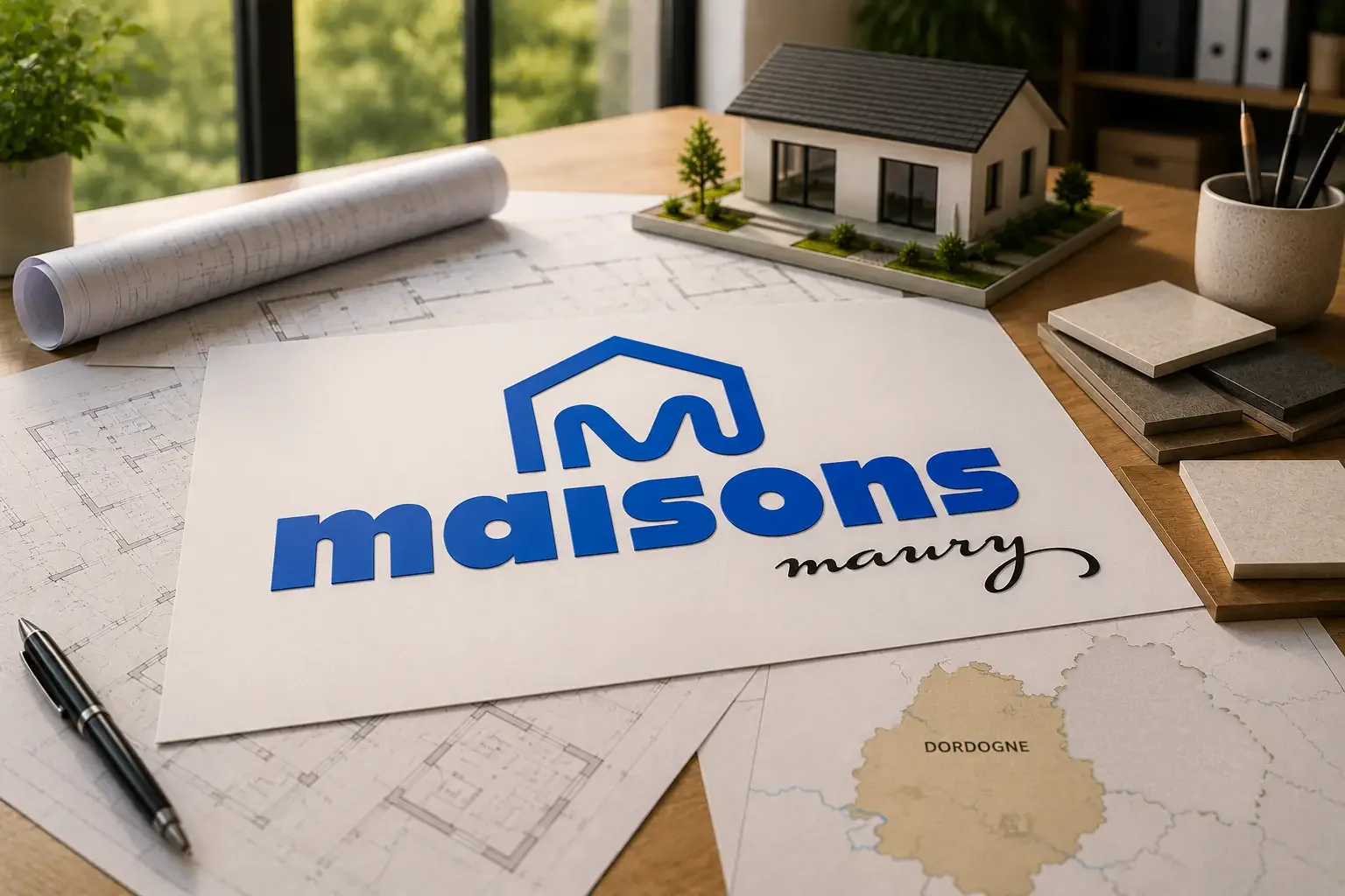 Plans et maquette de maison Maisons Maury