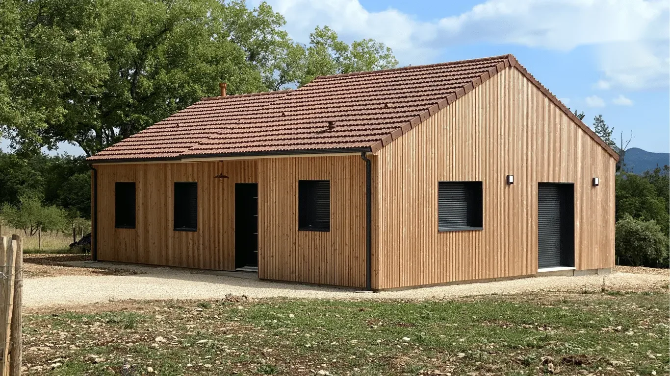 Réalisation maison ossature bois